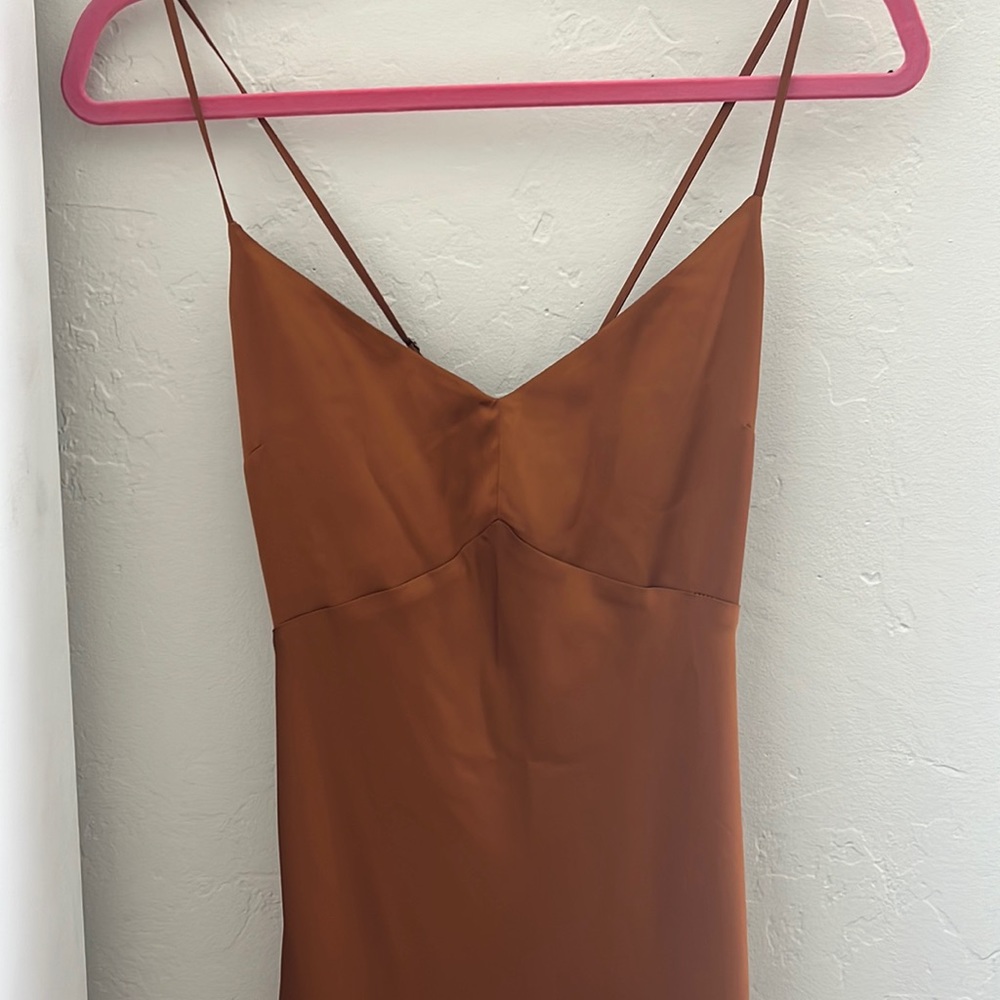 Satin dress